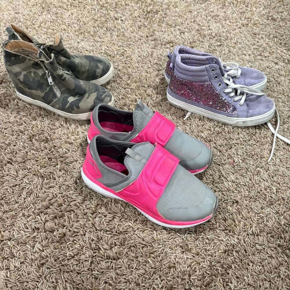 Girls Size 4 Shoe Bundle